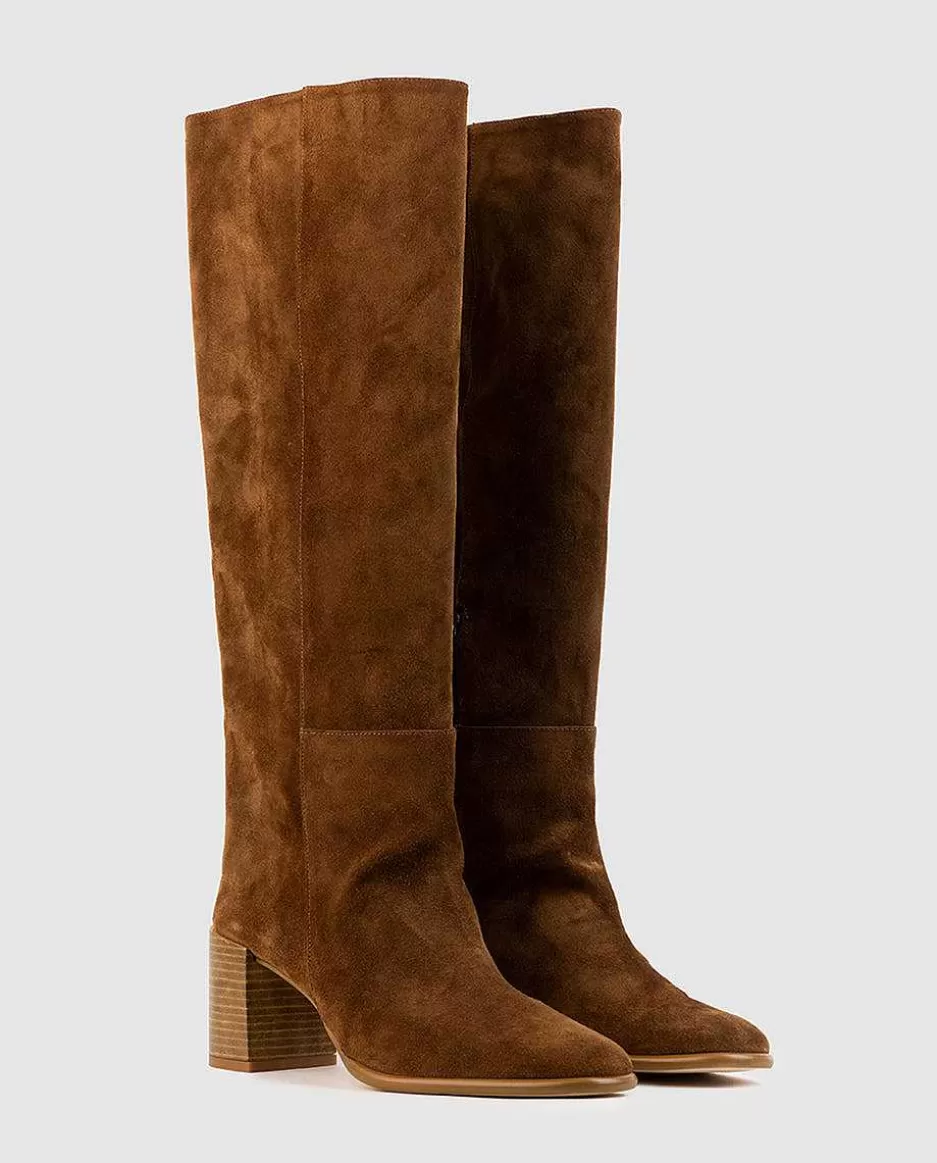 Dansi Bota Con Tacon Elba Outlet