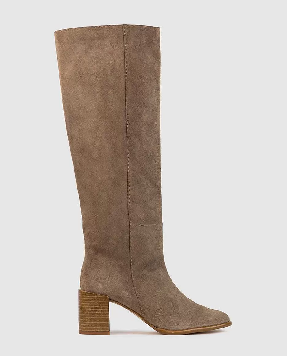 Dansi Bota Con Tacon Zuri Fashion