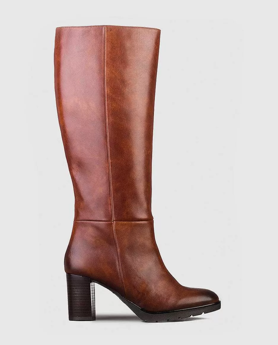 Dansi Botas Altas Con Tacon Cadiz Ancho Especial Online