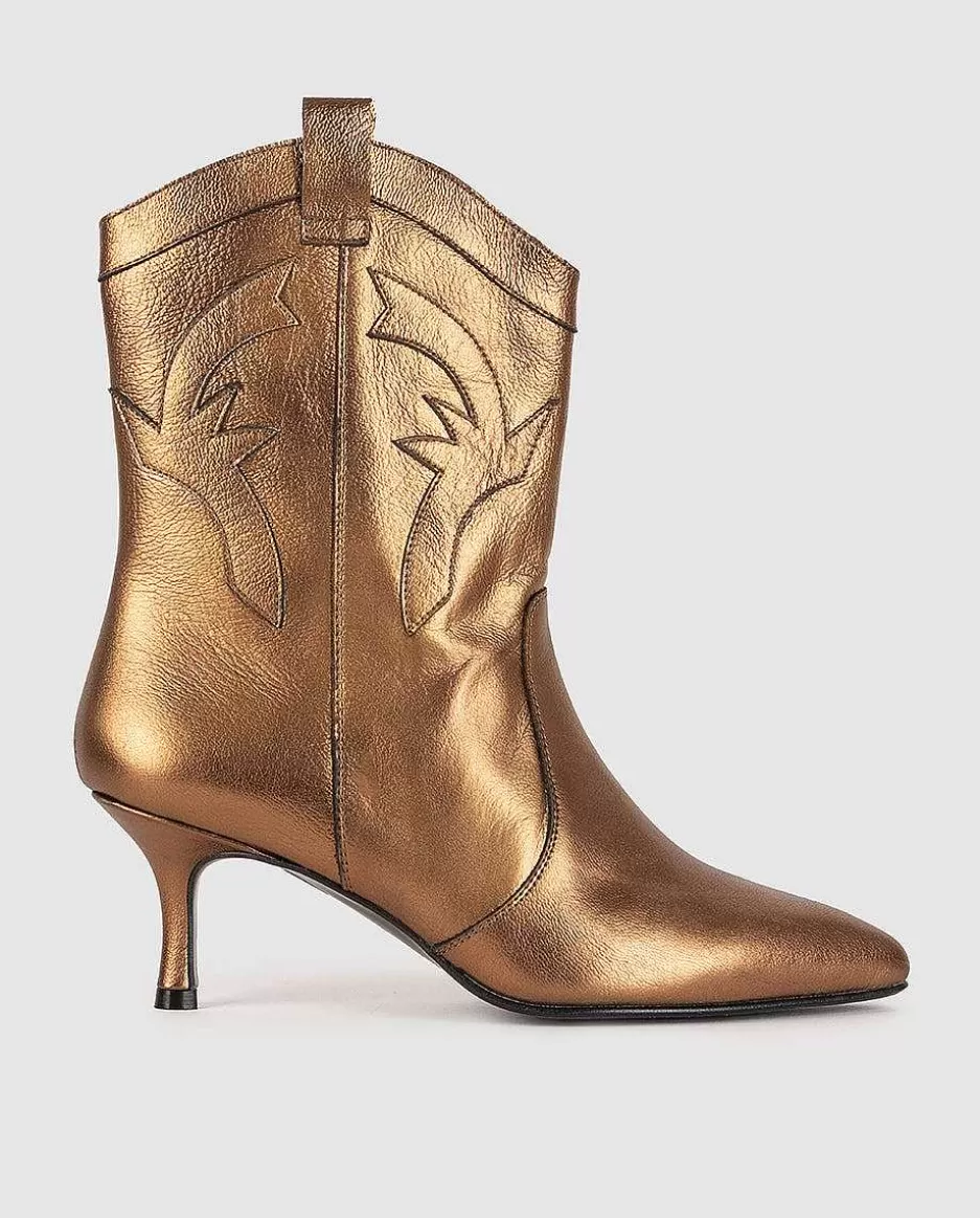 Dansi Botin Con Tacon Haimi Flash Sale