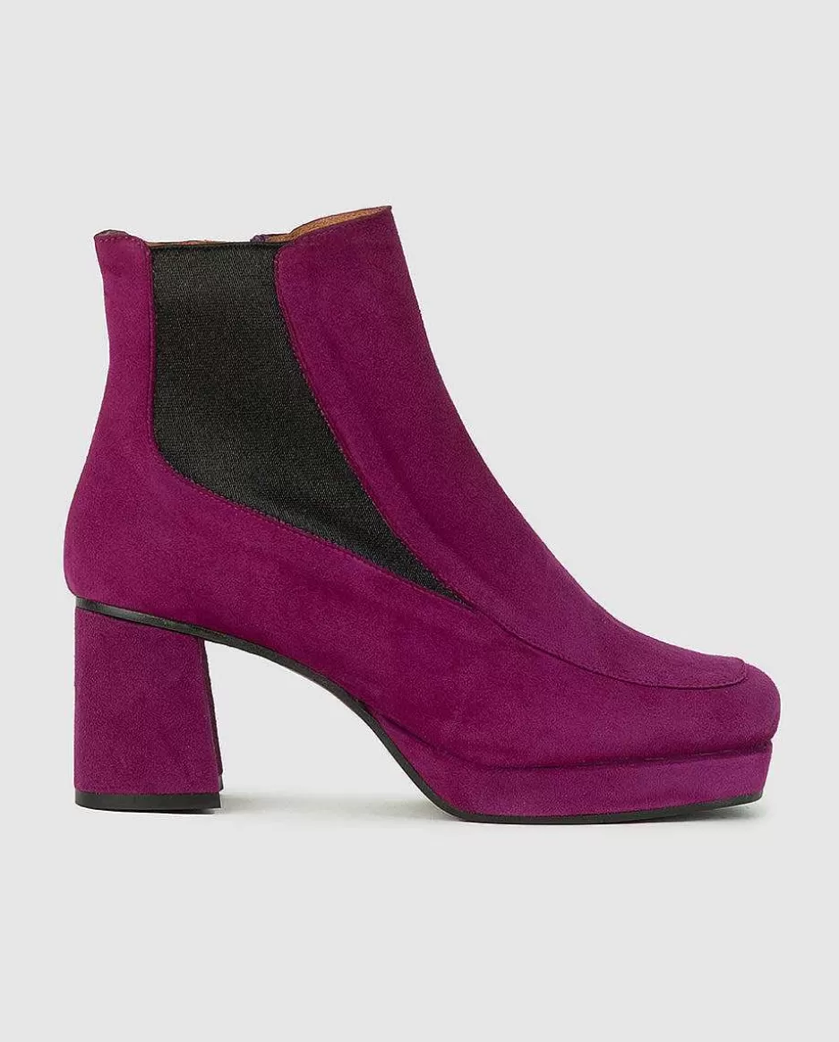 Dansi Botin Con Tacon Mae Cheap