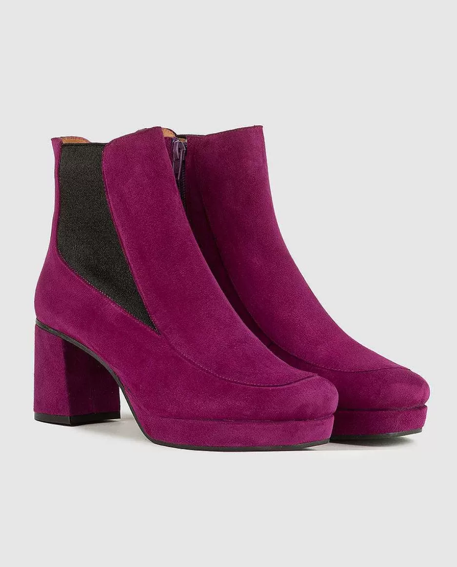 Dansi Botin Con Tacon Mae Cheap