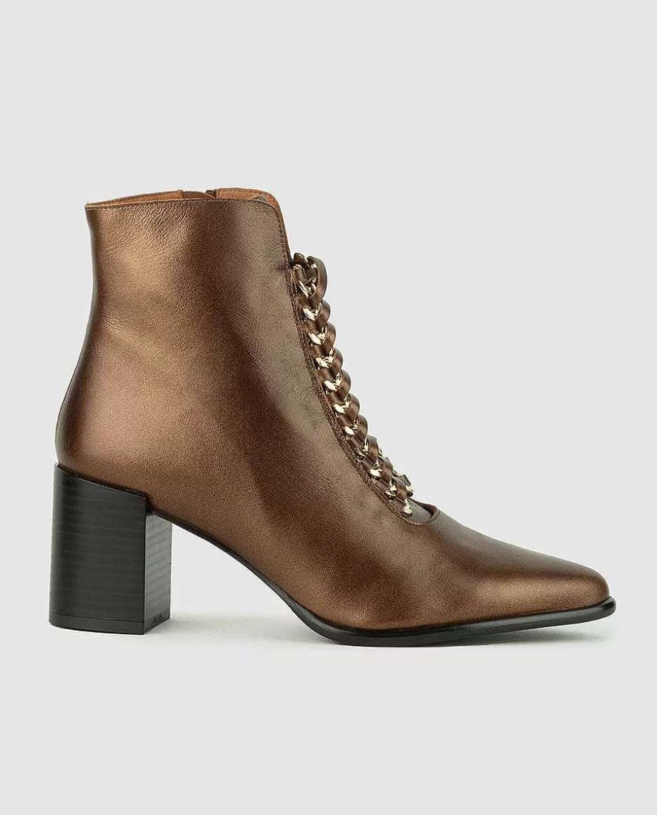 Dansi Botin Con Tacon Narel Discount