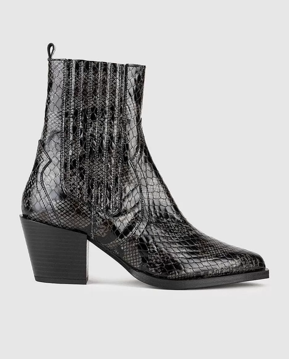 Dansi Botin Con Tacon Tiberia Fashion