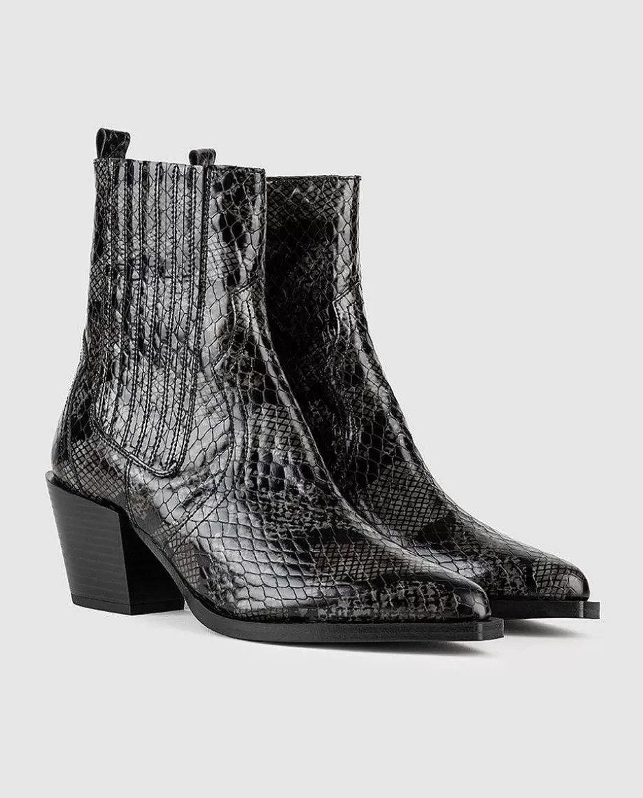 Dansi Botin Con Tacon Tiberia Fashion