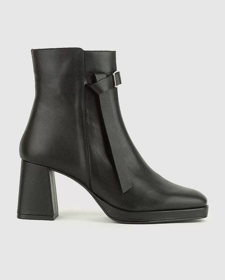 Dansi Botin Con Tacon Valeria Fashion