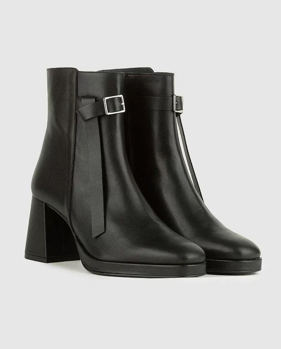 Dansi Botin Con Tacon Valeria Fashion