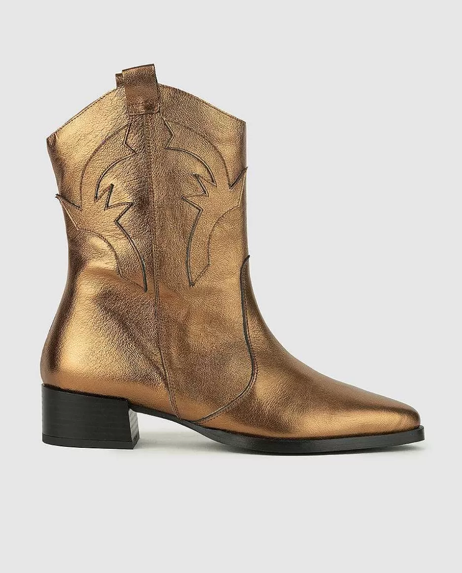 Dansi Botin Plano Shayla Cheap