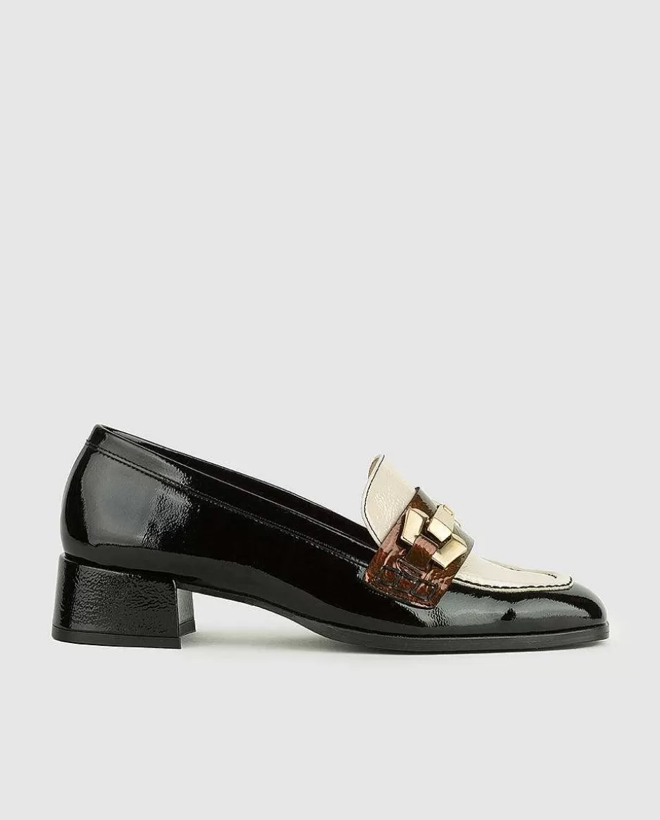 Dansi Mocasin Con Tacon Lara Flash Sale