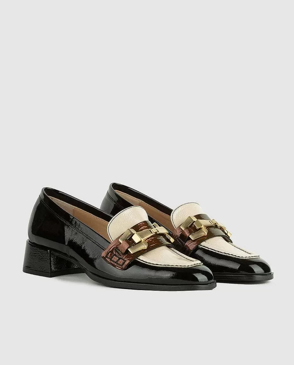 Dansi Mocasin Con Tacon Lara Flash Sale